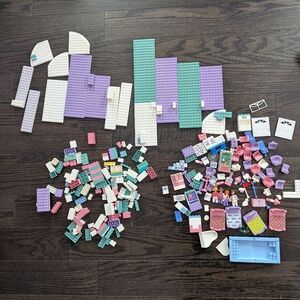 Vintage Mega Blocks Bulk Lot Bricks & Figures